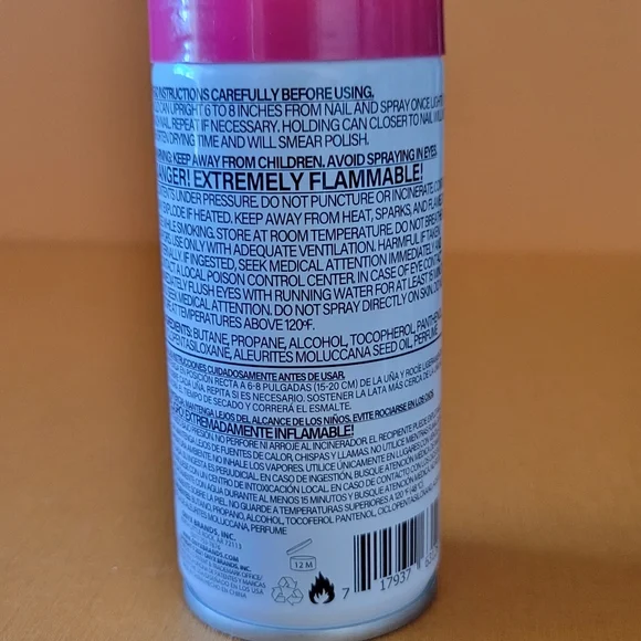 Onyx Professional Spray on Nail Dry w/Island Coconut Scent 2oz - Picture 4 of 6